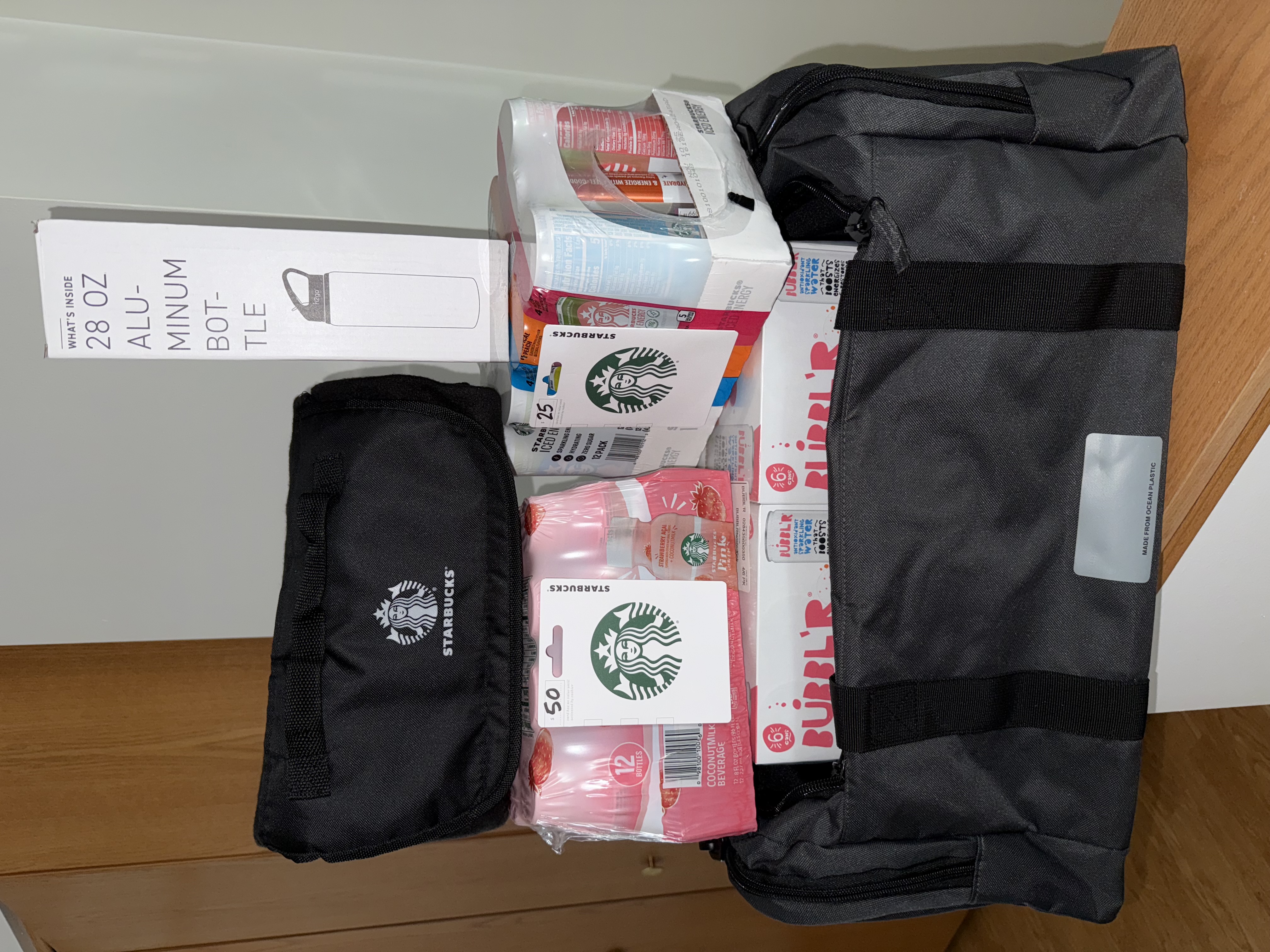 Starbucks basket
