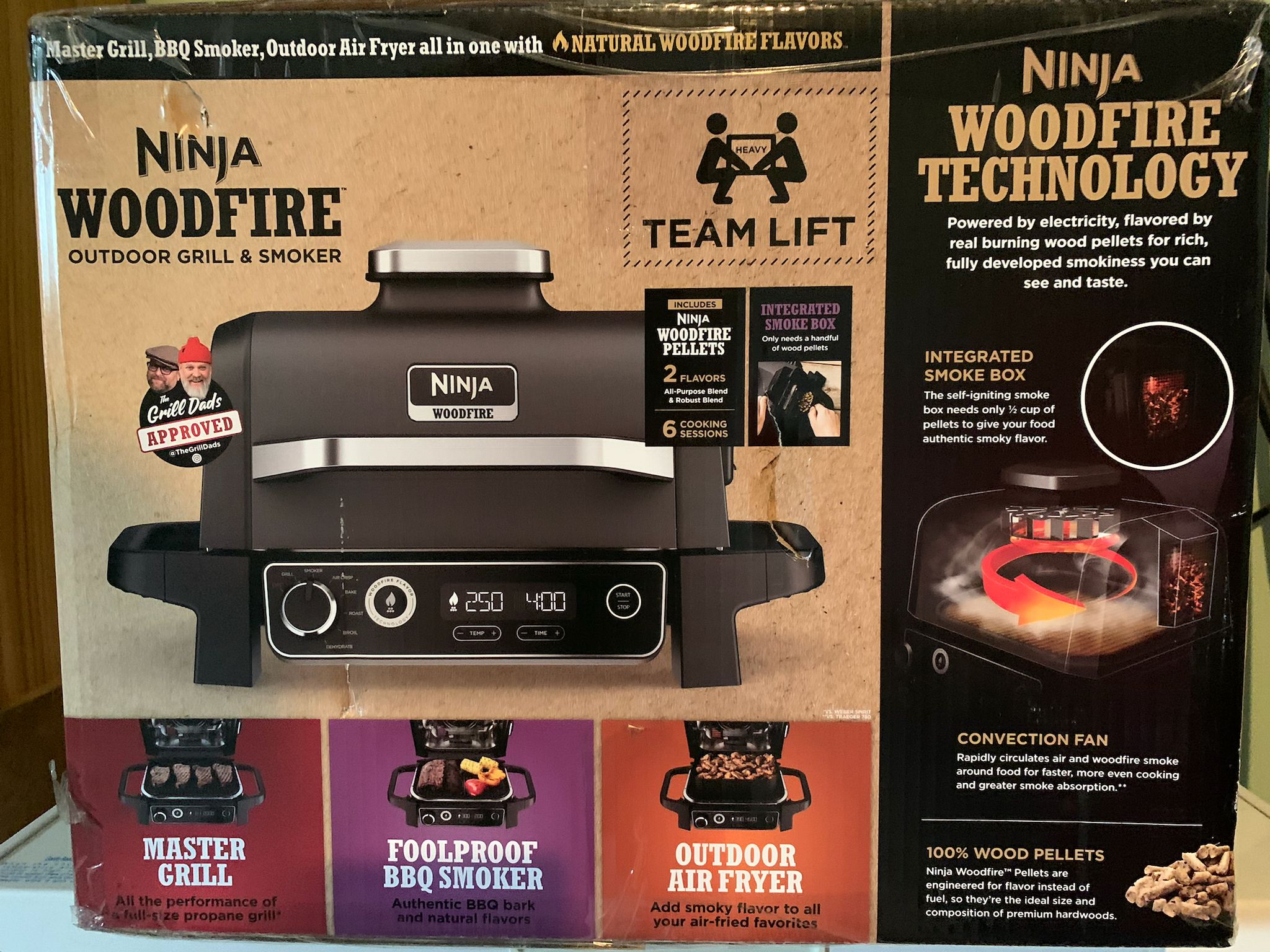 Ninja Woodfire box
